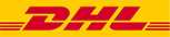 Das Logo von DHL.
