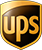 Das Logo von UPS.